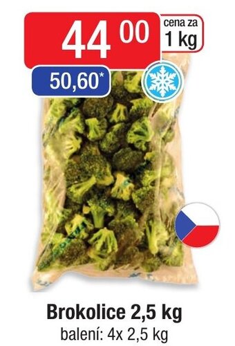 Qanto Brokolice 2,5 kg nabídka