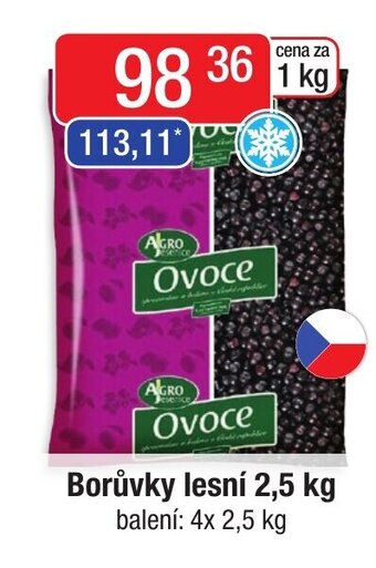 Qanto Borůvky lesní 2,5 kg nabídka
