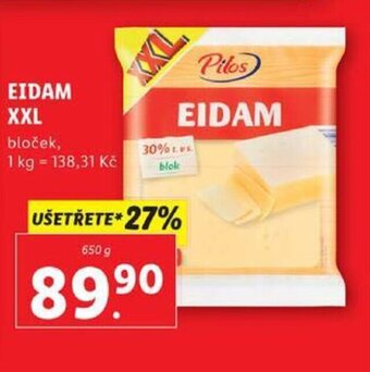 Lidl EIDAM XXL nabídka