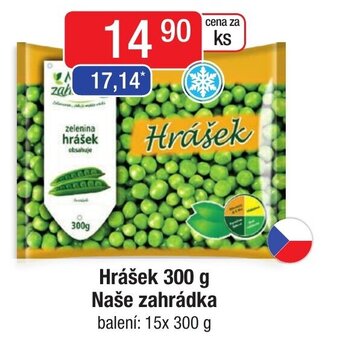 Qanto Hrášek 300 g Naše zahrádka nabídka