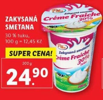 Lidl ZAKYSANÁ SMETANA nabídka