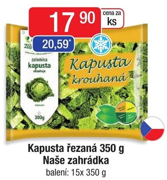 Qanto Kapusta řezaná 350 g Naše zahrádka nabídka