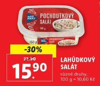 Lidl LAHŮDKOVÝ SALÁT nabídka