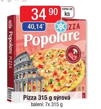 Qanto Pizza 315 g sýrová nabídka