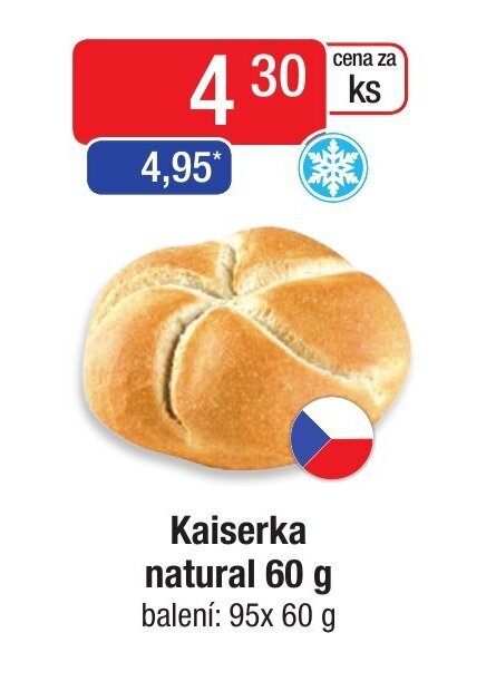 Qanto Kaiserka natural 60 g nabídka