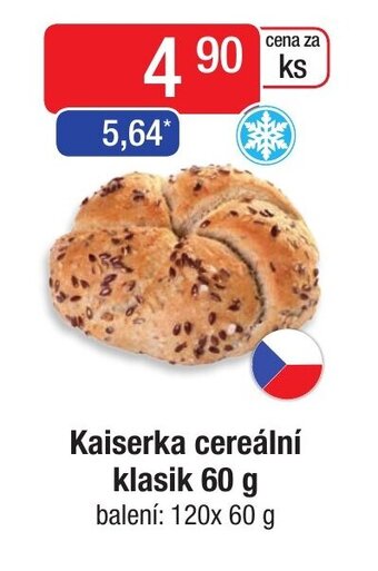 Qanto Kaiserka cereální klasik 60 g nabídka