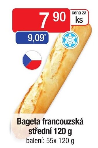 Bageta francouzská střední 120 g