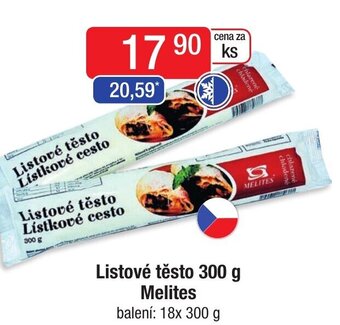 Qanto Listové těsto 300 g Melites nabídka