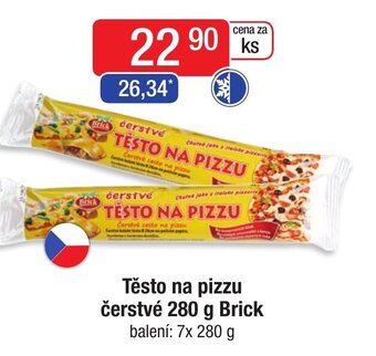 Těsto na pizzu čerstvé 280 g Brick