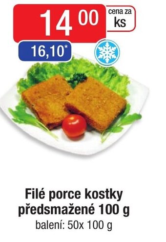 Qanto Filé porce kostky předsmažené 100 g nabídka