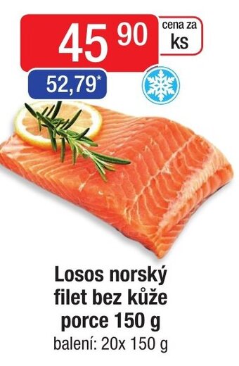 Qanto Losos norský filet bez kůže porce 150 g nabídka