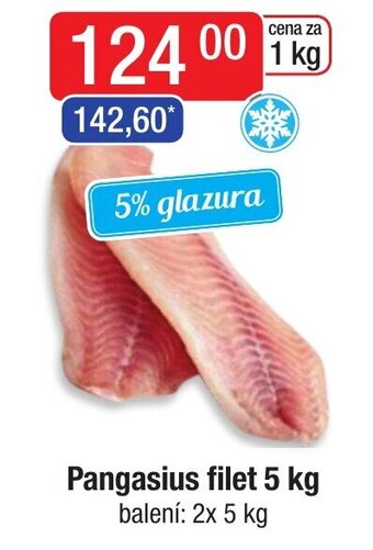 Qanto Pangasius filet 5 kg nabídka