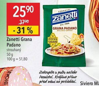 Globus Zanetti Grana Padano nabídka