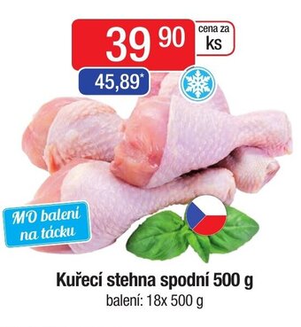 Qanto Kuřecí stehna spodní 500 g nabídka