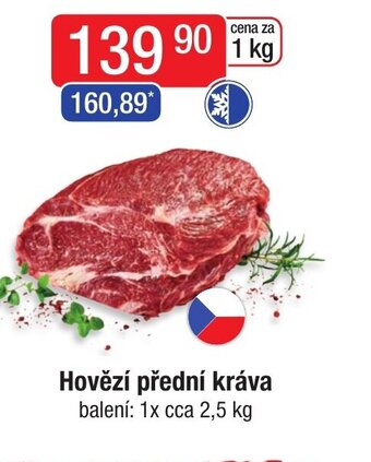 Qanto Hovězí přední kráva nabídka