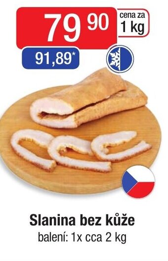 Qanto Slanina bez kůže nabídka