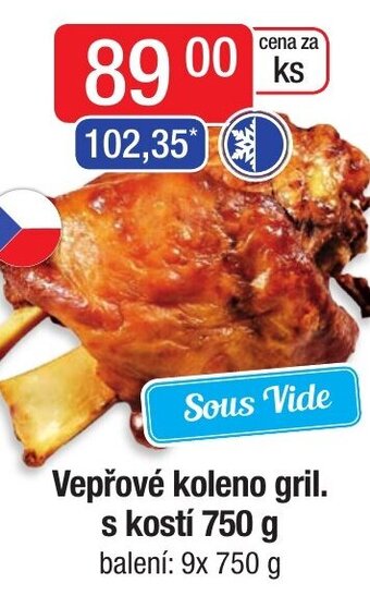 Qanto Vepřové koleno gril. s kostí 750 g nabídka