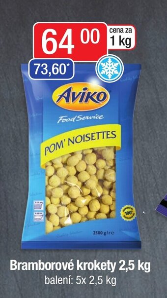 Qanto Bramborové krokety 2,5 kg nabídka