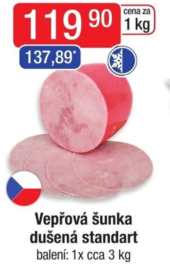 Qanto Vepřová šunka dušená standart nabídka
