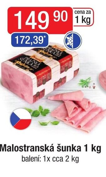 Qanto Malostranská šunka 1 kg nabídka