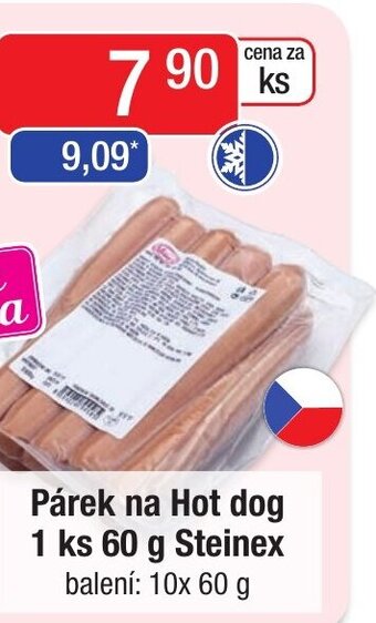 Qanto Párek na Hot dog 1 ks 60 g Steinex nabídka