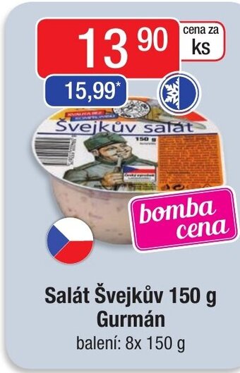 Qanto Salát Švejkův 150 g Gurmán nabídka