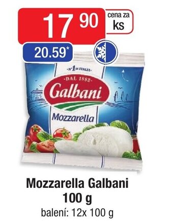 Qanto Mozzarella Galbani 100 g nabídka