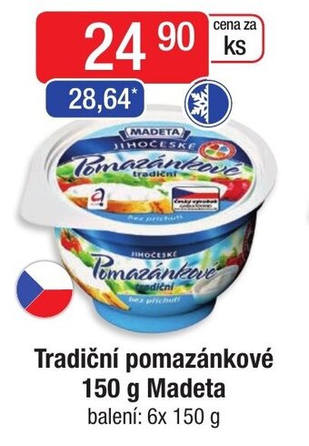 Qanto Tradiční pomazánkové 150 g Madeta nabídka