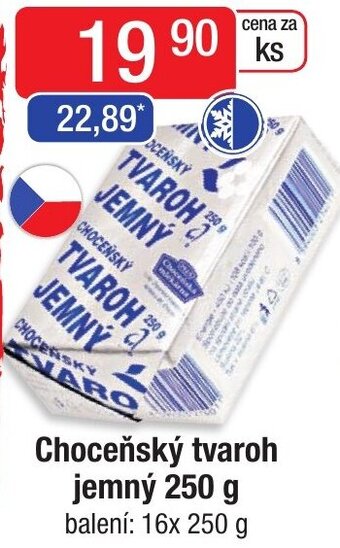 Qanto Choceňský tvaroh jemný 250 g nabídka