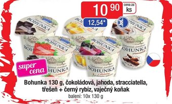 Qanto Bohunka 130 g, čokoládová, jahoda, stracciatella, třešeň + černý rybíz, vaječný koňak nabídka