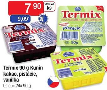 Qanto Termix 90 g Kunín kakao, pistácie, vanilka nabídka