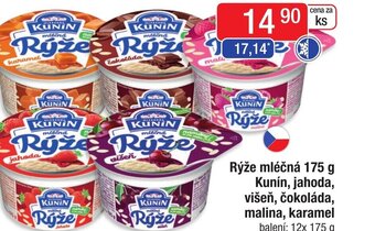 Qanto Rýže mléčná 175 g Kunín, jahoda, višeň, čokoláda, malina, karamel nabídka