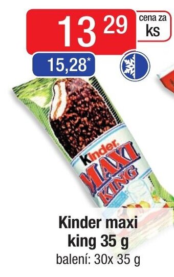 Qanto Kinder maxi king 35 g nabídka