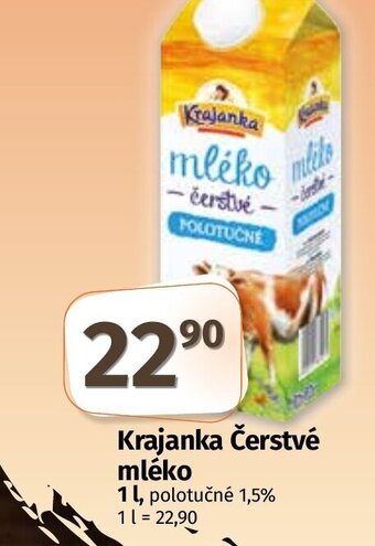 COOP TIP Krajanka Čerstvé mléko 1 l nabídka