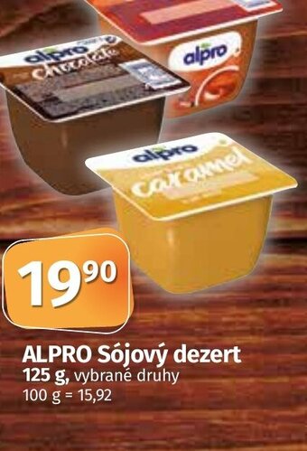 COOP TIP ALPRO Sójový dezert 125 g nabídka