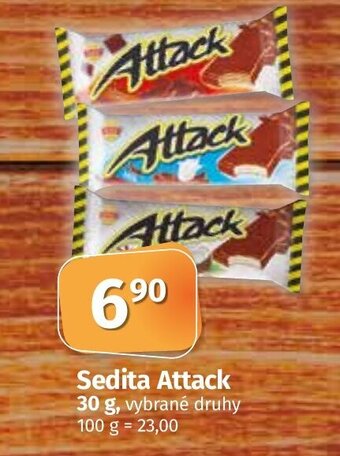 COOP TIP Sedita Attack 30 g nabídka