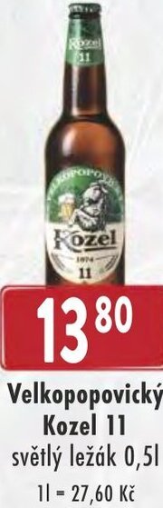 Astur&Qanto Velkopopovický Kozel 11 nabídka