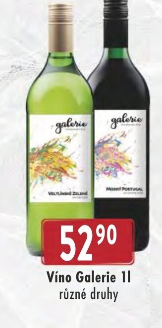 Astur&Qanto Víno Galerie 1L nabídka