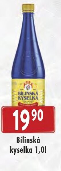 Bílinská kyselka 1,0L
