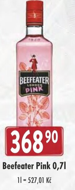 Astur&Qanto Beefeater Pink 0,7L nabídka