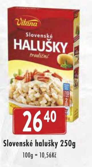 Slovenské halušky 250g