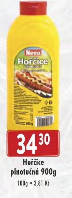 Astur&Qanto Hořčice plnotučná 900g nabídka