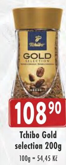Astur&Qanto Tchibo Gold selection 200g nabídka