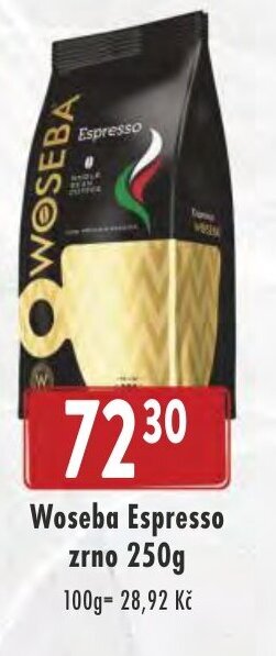 Astur&Qanto Woseba Espresso zrno 250g nabídka