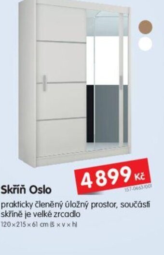 Okay Skříň Oslo nabídka