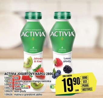 Tamda Foods ACTIVIA JOGURTOVÝ NÁPOJ 280G nabídka