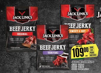 Tamda Foods JACK LINK'S JERKY 70G nabídka