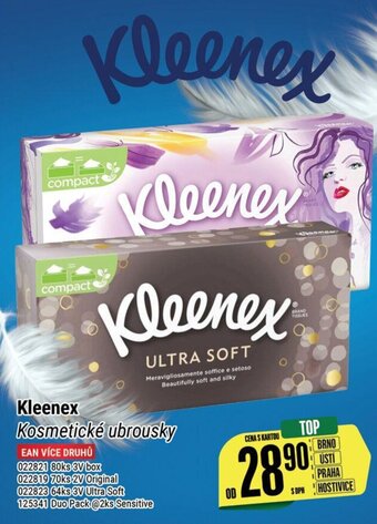 Tamda Foods Kleenex nabídka