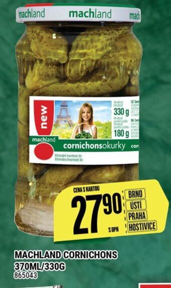 Tamda Foods MACHLAND CORNICHONS 370ML/330G nabídka