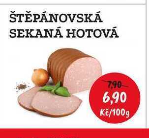 RABBIT řeznictví Štěpánovská sekaná hotová 100g nabídka